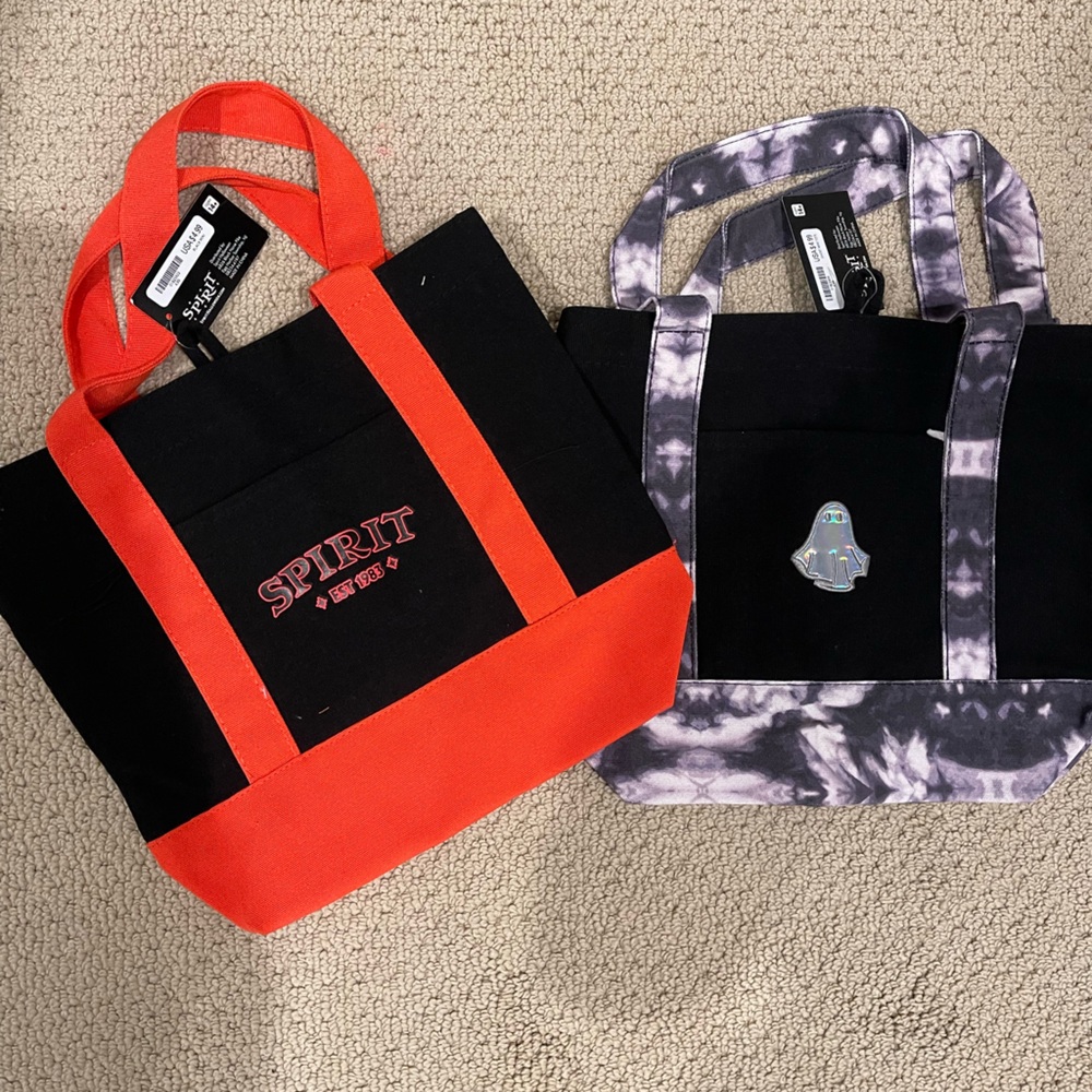 Spirit Halloween Mini Tote Bags